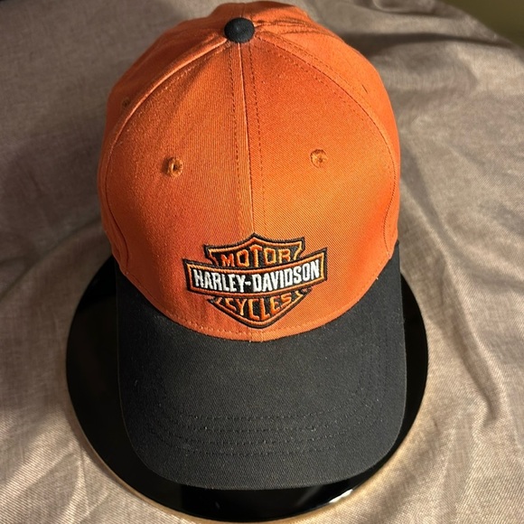 Men Harley Davidson Black Harley Cap Hat - Picture 1 of 7